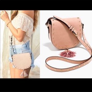 Victoria’s Secret blush pink cross body purse